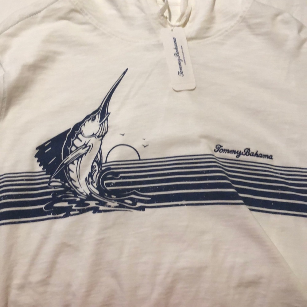 White Tommy Bahama Hoodie